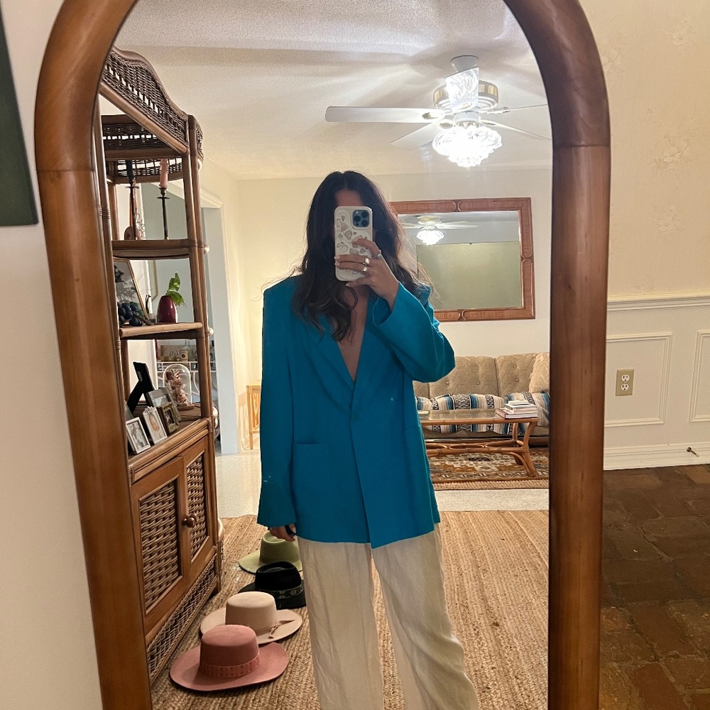 Blue blazer